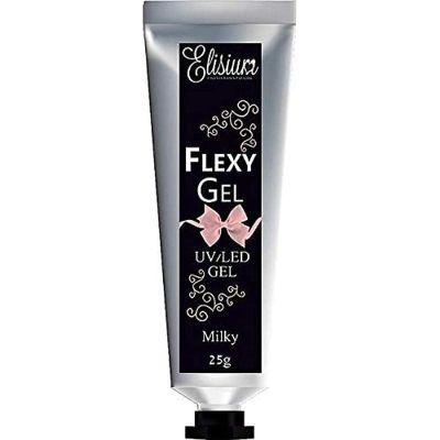 Elisium Flexygel Milky milchig Nagelpflege Manikre Aufbaugel UV/LED 25g
