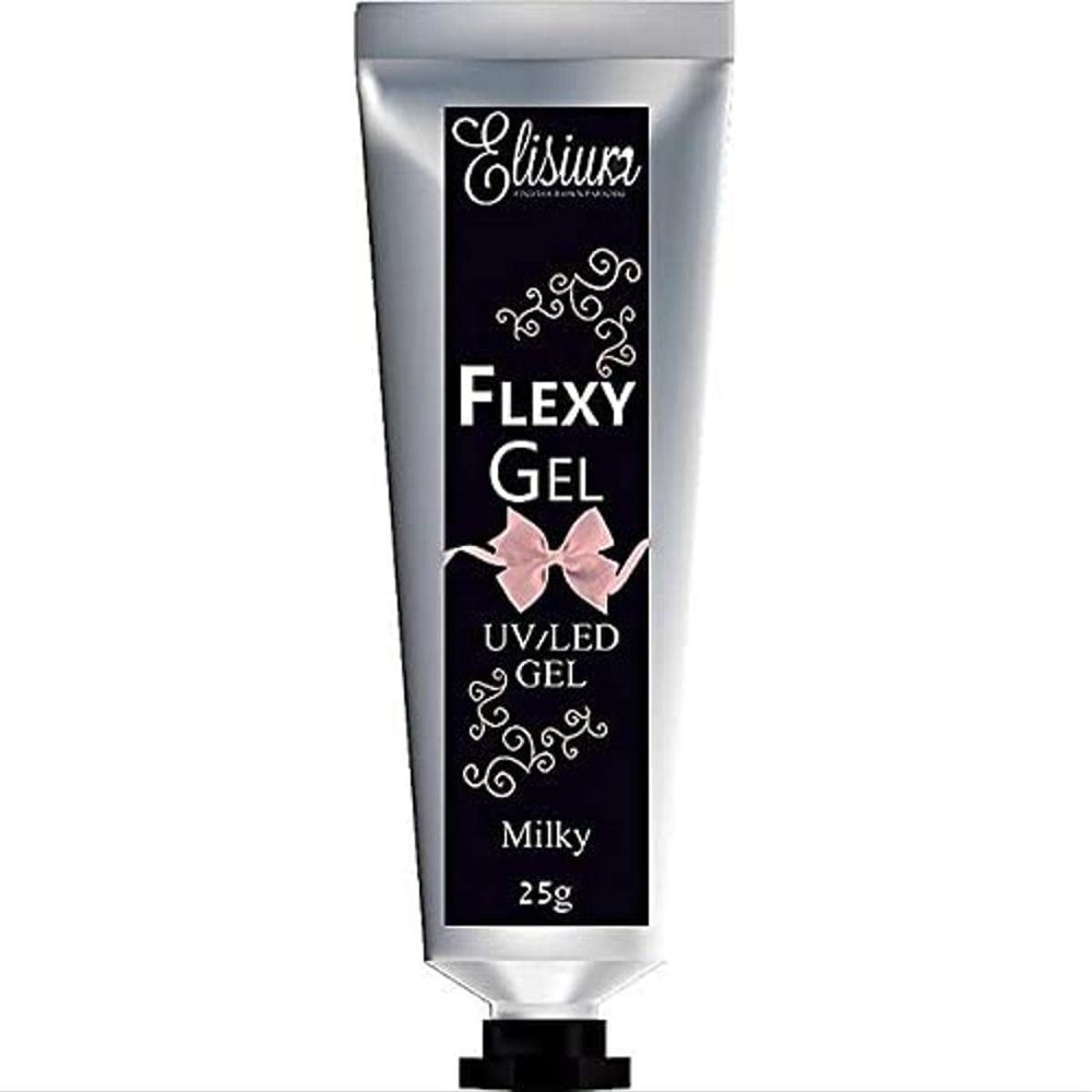 Elisium Flexygel Milky milchig Nagelpflege Manikre Aufbaugel UV/LED 25g