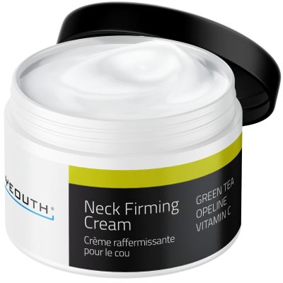 YEOUTH Neck Cream with Vitamin C, Skin Firming Moisturizer for Women and Men, Face and Neck Firming Cream Targets Double Chin, Dcolletage, and Chest 4oz
