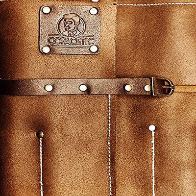 Copacetic Vintaged Design Barber tool Roll Can Hold Up To 8 Barbering Tools