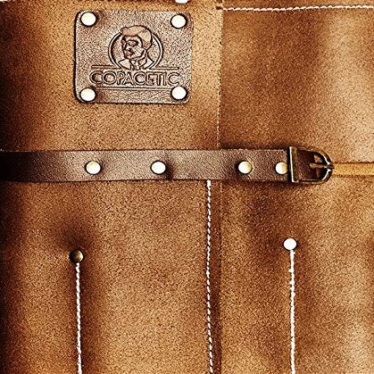 Copacetic Vintaged Design Barber tool Roll Can Hold Up To 8 Barbering Tools