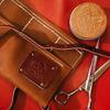 Copacetic Vintaged Design Barber tool Roll Can Hold Up To 8 Barbering Tools view 2