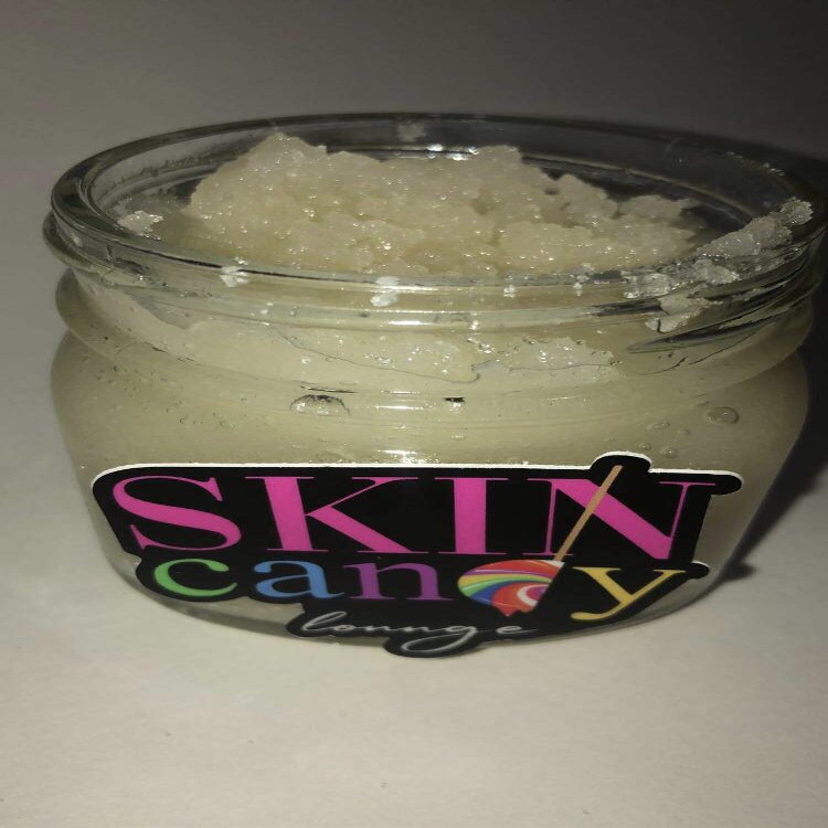 Natural Coconut Body Scrub 8oz, 100% Pure/Organic