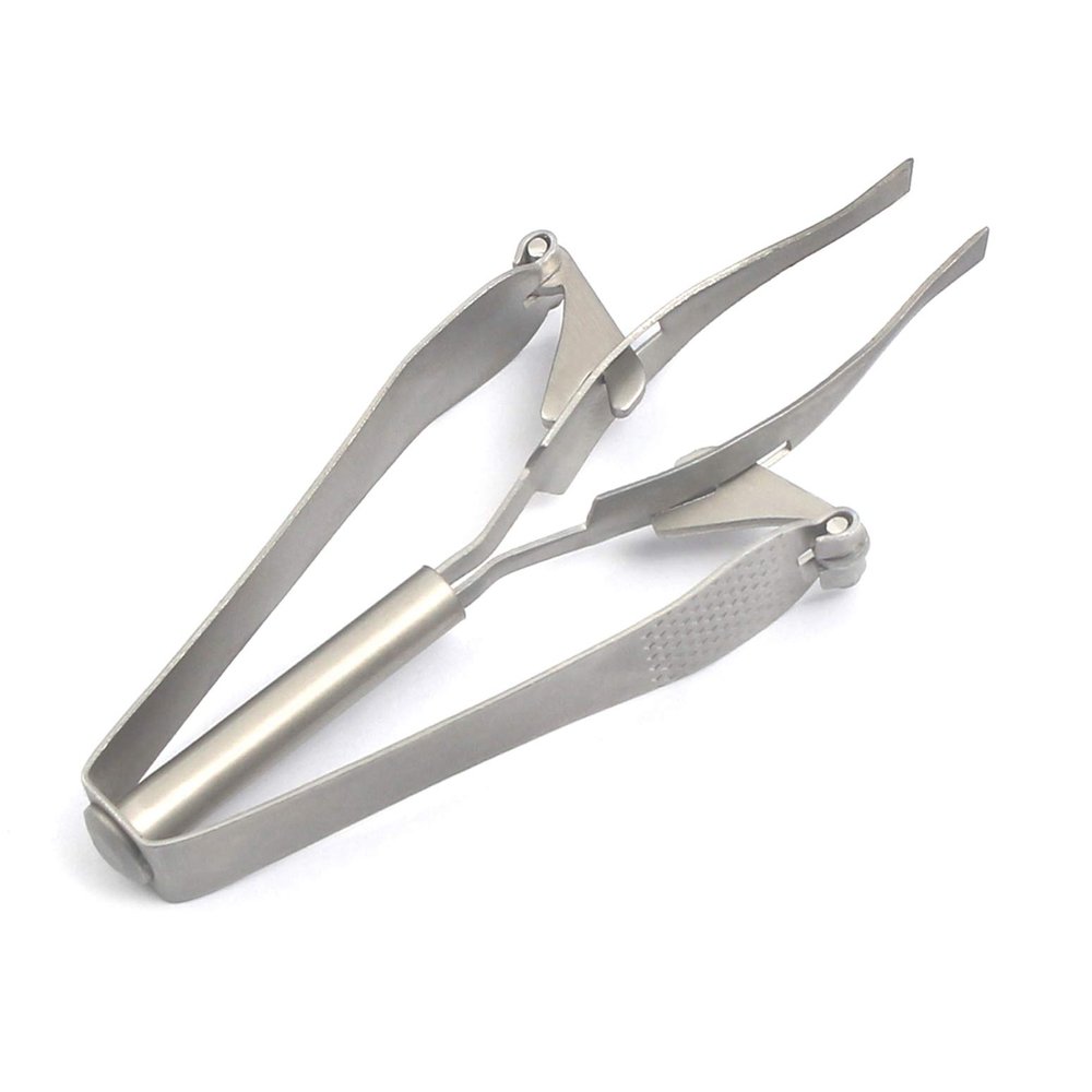 AAProTools Automatic Tweezers - Precision Angled Tip & Expert Grip - Efficient & Effective Individual Hair Remover for Professional & Personal Use