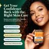 It's Pure Natural African Black Soap Bars with Extra Rich Shea Butter (Pack of 3) Organic Raw Soap for Face & Body, Acne Treatment & Dark Spot Remover [Made in Ghana] view 2
