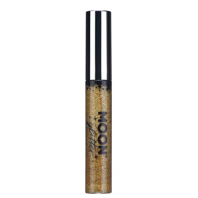 Moon Glitter - Holographic Glitter Eye Liner - 0.35fl oz - For mesmerising glittery eye styles - Gold