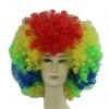 MIPPER Colorful Explosion Head Wig Fancy Dress Up Festival Masquerade Show Clown Wig Fans Wig for Adult Children (rainbow color) view 1