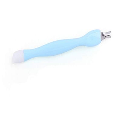 AKOAK 3 Pcs Nail Dead Skin Fork Acrylic Double Head Dual-use Dead Skin Push Nail Manicure Tool