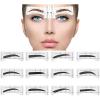 Eyebrow Stencils, Eyebrow Shaping Kit, Eyebrow Stencil Kit, Thrush Stencils Eyebrow Pencil Brush Stickers Eye Makeup Aid Tools for Makeup Beginners Long Lasting Waterproof view 3