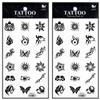 Tattoos 2 Sheets Scorpion Sun Butterfly Zodiac sign tattoos waterproof temporary tattoo stickers Body painting temporary for Women Men Lower Back Shoulder Neck Arm view 1