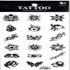 Tattoos 2 Sheets Scorpion Sun Butterfly Zodiac sign tattoos waterproof temporary tattoo stickers Body painting temporary for Women Men Lower Back Shoulder Neck Arm view 2