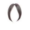 100% Remy Human Hair Silk Base Top Hairpieces Clip in Middle Part Topper for Women with Thinning Hair Gray Hair, 12" 27# Dark Blonde view 2