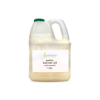 PALM KERNEL OIL COLD PRESSED 100% PURE NATURAL 4 OZ TO 1 GALLON (7 LBS/1 GALLON)