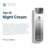 Neora Age IQ - Night Cream with Bidens Pilosa, Peptides & Hyaluronic Acid - Smooths Skin, Boosts Radiance, Fights Wrinkles, Firms - 1 fl.oz. view 3