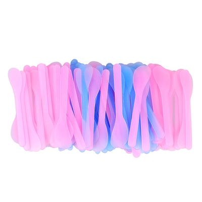 100pcs Scraper Mask Grooming Tool Makeup Tool Make up Mask Brush Spatula Beauty Face Mask Mixing Spoon Mask Spatula Tool Cosmetic White Facial Mask