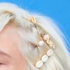 5Pcs Shell Artificial Pearl Hair Clip Bobby Pins Summer Beach Hair Barrettes Fashion Hairpin Hair Accessories for Women view 3