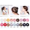 18Pcs Women Scrunchie Ponytail Holder printing Flower Scrunchies Hair Ties Elastics Hair Bands for Girls Hair Accessories (20190222A) view 2