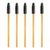 100pcs Disposable Eyelash Mascara Brush Wands Lash Brush for Makeup Applicator Kit (Golden/Black) view 4