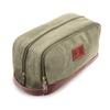 seemeroad Travel Toiletry Bag for Men and Women, Canvas Toiletry Organizer Water-Resistant Vegan Leather, Hanging Dopp Kit Shaving Bag for Toiletries Accessories (Army Green, Large) view 1