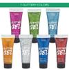Body Glitter Paint Gel - 7 Color Costume Set for Women, Girls - 10 ml Tubes Holographic Shimmer Effect for Hair, Body, Face - Great for Festival, Costume Party, Halloween - by Splashes and Spills view 4