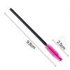 100pcs Disposable Eyelash Mascara Brush Wands Lash Brush for Makeup Applicator Kit (Purple/Black) view 3