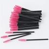 100pcs Disposable Eyelash Mascara Brush Wands Lash Brush for Makeup Applicator Kit (Red/Black) view 2