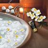 Christmas Gift - Home Spa Baskets for Women - Bath and Body Gift Baskets for Men  Holiday & Birthday Gifts, Plant Essential Oil with Bouqet of White Orchid Soaps, Scented Hand Lotion & 4 Bath Bombs view 3