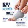 Dr. Frederick's Original Moisturizing Heel Socks for Dry Cracked Heels Treatment - Infused with Olive Oil, Jojoba Oil and Vitamin E - 2 Pairs - Stocking Stuffers for Adults - Original Formula view 3