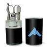 Batman Nightwing Logo Stainless Steel Manicure Pedicure Grooming Beauty Care Travel Kit view 2