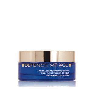 Bionike Defence My Age Restoring Night Cream 50ml - An Intensive Treatment - With Natural Ingredients- Prevents from Proinflammatory Effects - Italy