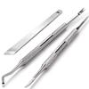 Manicure Tools Pedicure Tools-Multi-Function Double End Nail Lifter, Ingrown Toenail Tool, Callus Remover and Trimmer Cutters Nail Tools with 100% Stainless Steel with Non-Slip Handle view 1