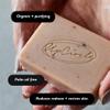 UPCIRCLE Cinnamon + Ginger Chai Soap Bar 3.5oz - Organic Vegan Cleanser For Face And Body - French Pink Clay + Glycerin Reducing Redness + Irritation - Natural, Cruelty-Free + Palm Oil Free view 2