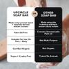 UPCIRCLE Cinnamon + Ginger Chai Soap Bar 3.5oz - Organic Vegan Cleanser For Face And Body - French Pink Clay + Glycerin Reducing Redness + Irritation - Natural, Cruelty-Free + Palm Oil Free view 4