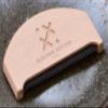 Cashmere Comb in Beechwood | Sweater Shaver Brass Pilling Comb | Brush Tool for De-Pilling Clothing Garments Knits Woolens Scarves Wool view 3