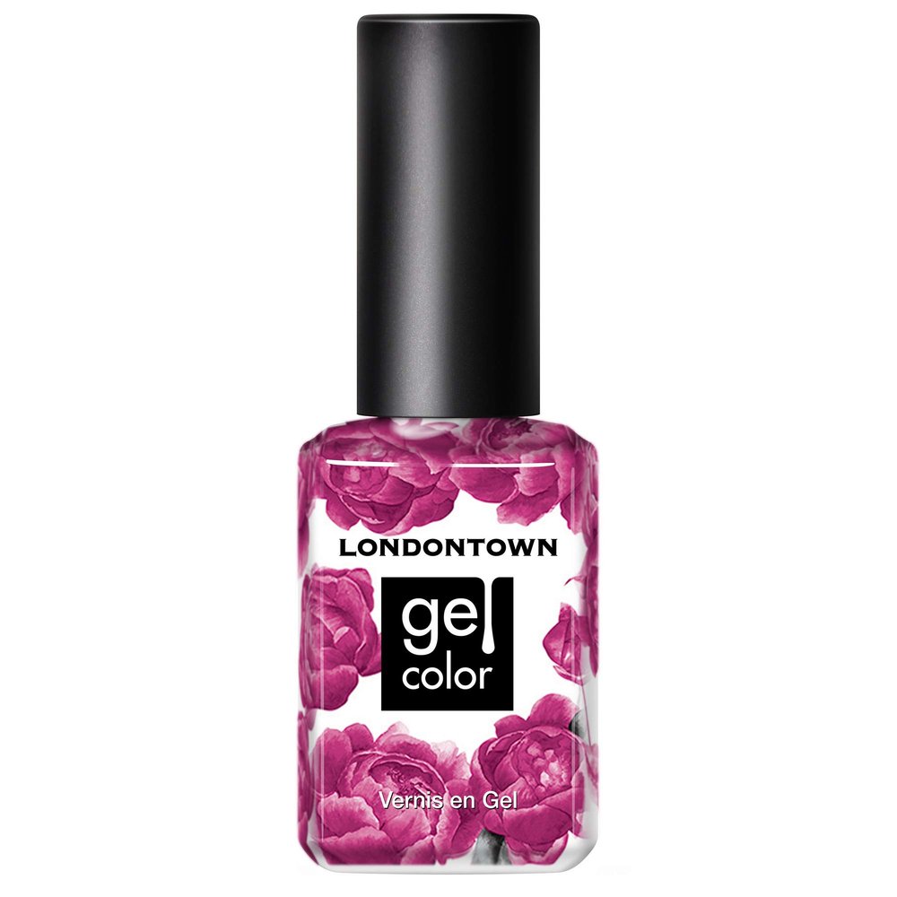 LONDONTOWN UV/LED Gel Nail Polish - Long Lasting, Chip Resistant High Shine Color - Glossy Shocking Pink, Summer Fling, 12ml/.40fl oz