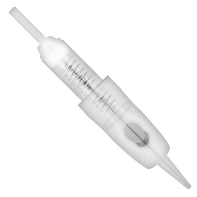 Guapa 9mm Cartridge Needle 20pcs 1R-0.25mm Nano tips needles Permanent Makeup Cartridge Needles 1R,2R,3RL,5RL,3F,5F,7F Eyebrow Shading Needles for Permanent Makeup Machine Pen (1R-0.25mm)