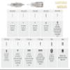 20pcs Permanent Makeup Shading Needles 5R Eyebrow Shading Needles for Permanent Makeup Machine Pen (5RL) view 4