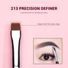 Jessup Eyebrow Makeup Brush Set Professional, Precision Define Sculpt, Flat Angled Spoolie Brushes, Cruelty-Free Synthetic Bristles 3PCS, T326 view 4