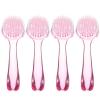 ARTIBETTER Sheep Horn Facial Cleansing Brush Set 4 Pack Manual Face Cleaning Brushes with Protective Cap for Deep Pore Exfoliation and Skin Care Wet Dry Use 5.11 Inch view 2