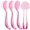 ARTIBETTER Sheep Horn Facial Cleansing Brush Set 4 Pack Manual Face Cleaning Brushes with Protective Cap for Deep Pore Exfoliation and Skin Care Wet Dry Use 5.11 Inch view 3