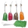 1 Shower Back Body Mesh Brush Long Handle Scrubber Bath Sponge Cleaning Massager view 1