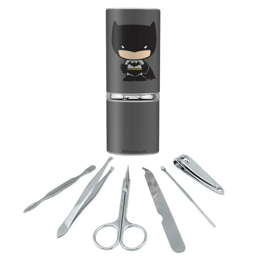 Batman Cute Chibi Character Stainless Steel Manicure Pedicure Grooming Beauty Care Travel Kit