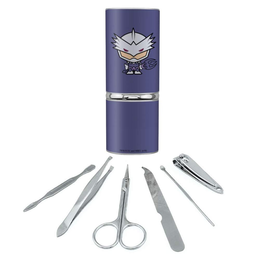 Aquaman Movie Ocean Master Chibi Character Stainless Steel Manicure Pedicure Grooming Beauty Care Travel Kit