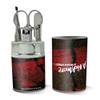 A Nightmare on Elm Street Logo Stainless Steel Manicure Pedicure Grooming Beauty Care Travel Kit view 2