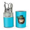 Aquaman Movie Cute Chibi Character Stainless Steel Manicure Pedicure Grooming Beauty Care Travel Kit view 2