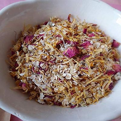 Calendula + Rose Bath Tea ll Kids Bath Tea ll Gifts For Moms ll Spa Day ll Bath Tea ll Organic Bath Tea ll Relax