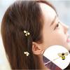 1Pcs Kawaii Mini Bee Diamond Metal Hair Clip Hairband Comb Bobby Pin Barrette Hairpin Headdress Accessories Beauty Styling Tools 2 view 2