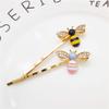 1Pcs Kawaii Mini Bee Diamond Metal Hair Clip Hairband Comb Bobby Pin Barrette Hairpin Headdress Accessories Beauty Styling Tools 2 view 4