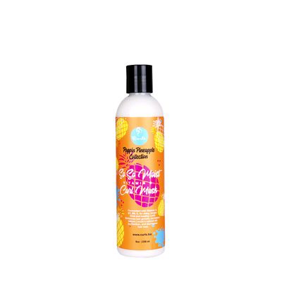 CURLS Poppin Pineapple So So Moist Vitamin C Curl Mask - For All Curl Types - Thickens Hair, Prevents Breakage, and Reduces Hair Loss - Conditions and Moisturizes - 8 Ounces