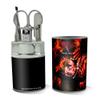 A Nightmare on Elm Street Freddy's Fire Stainless Steel Manicure Pedicure Grooming Beauty Care Travel Kit view 2